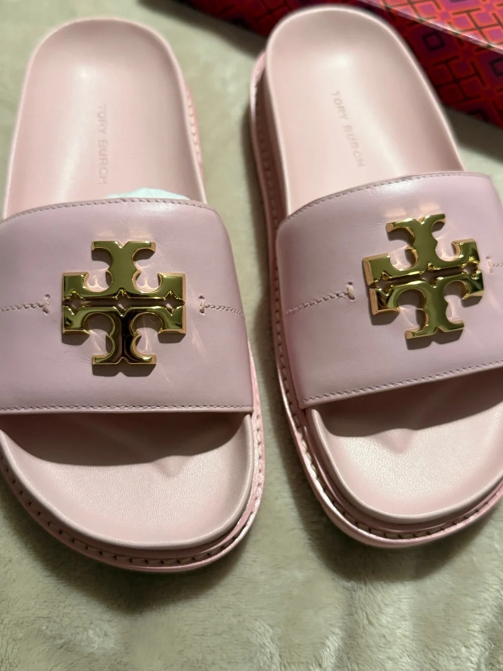Tory Burch pink slide